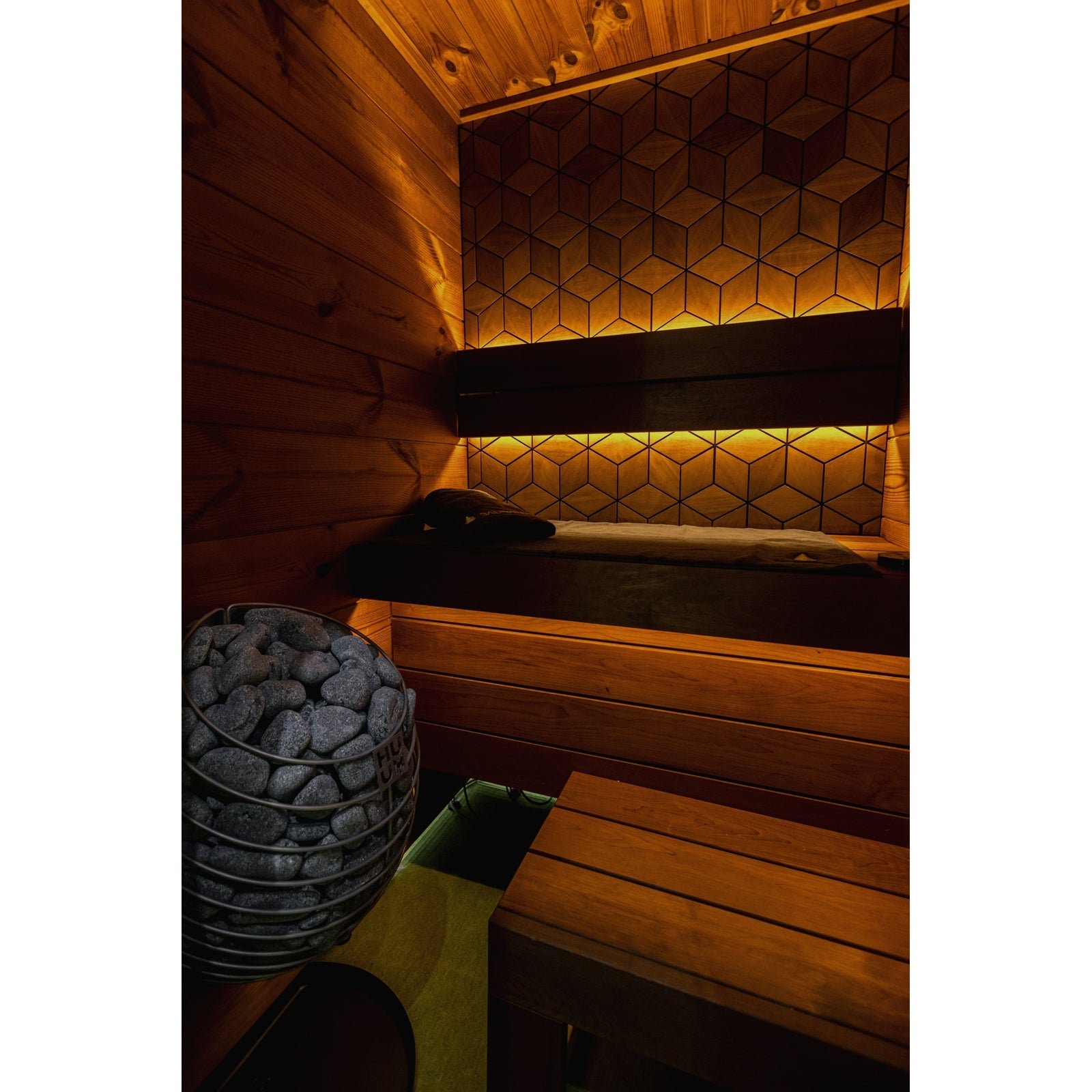 Leil Como 120 1-Person Indoor Sauna Kit - Image 4