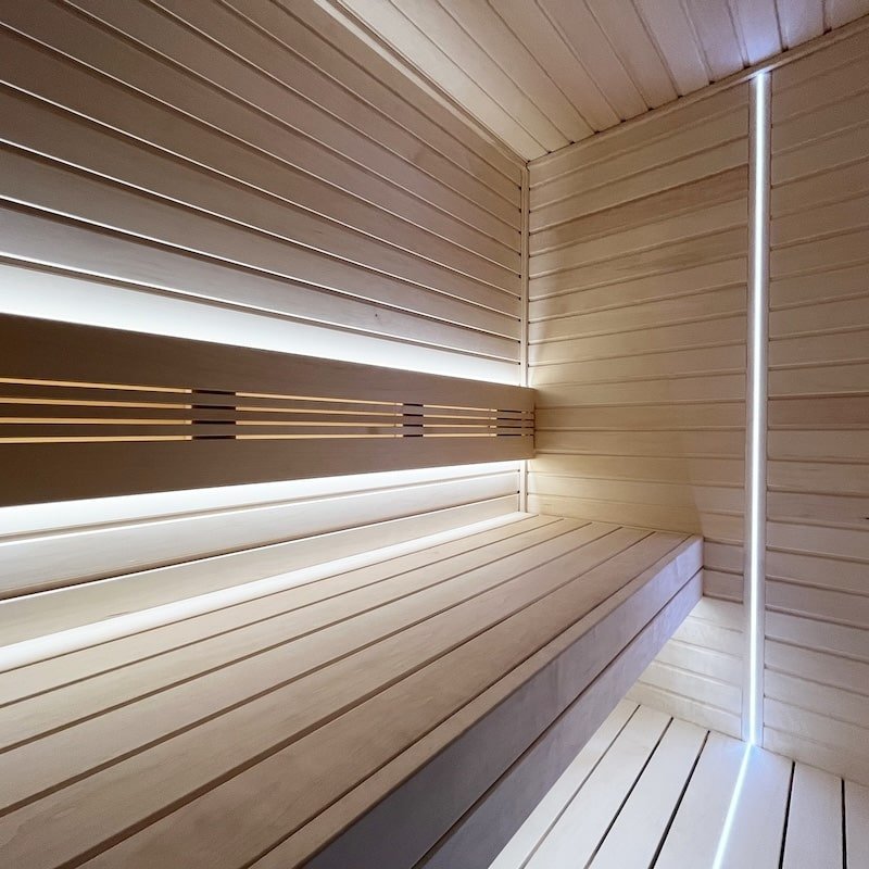 Prosaunas Universal Sauna Light Kit, Flexible LED Strip White Light - 16FT - Image 4