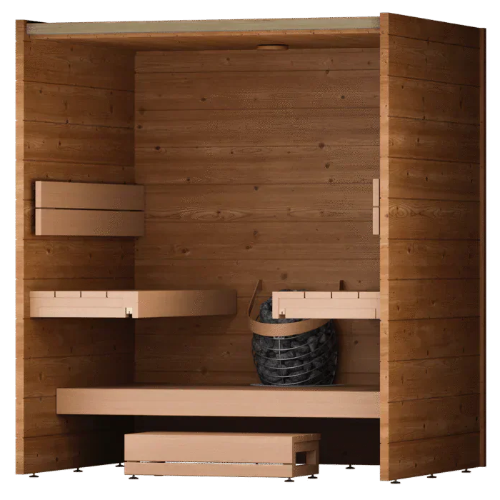 Leil Como 4-180 4-Person Indoor Sauna - Image 6