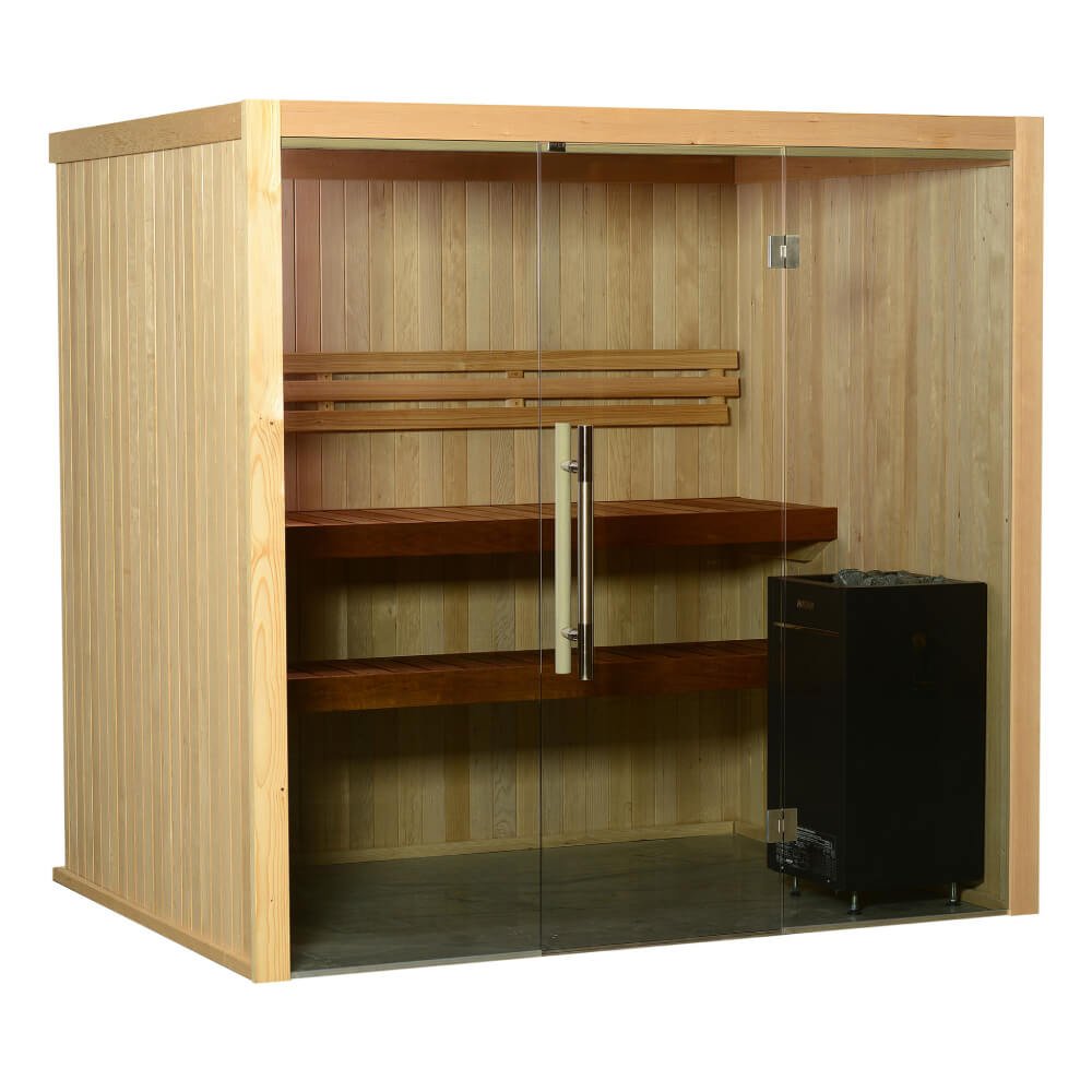 Almost Heaven Oasis 4-Person Indoor Sauna - Image 9