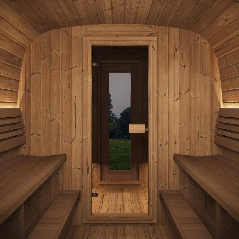 SaunaLife CL12GCP Outdoor Cube-Series Home Sauna Suite Kit, 8 Persons - Image 3