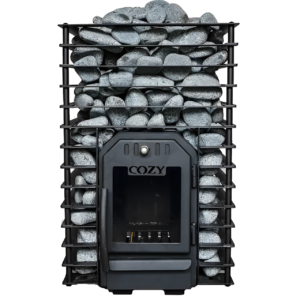 Cozy Heat Quattro Sauna Stove Wood Burning Sauna Stove, Up to 18kW