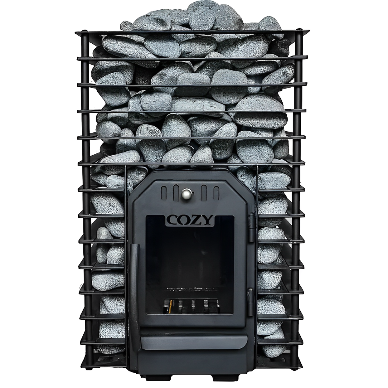 Cozy Heat Quattro Sauna Stove Wood Burning Sauna Stove, Up to 18kW