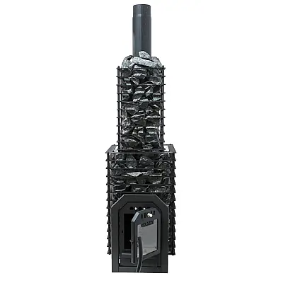 Cozy Heat Quattro Thru-Wall Sauna Stove Wood Burning Sauna Stove, Up to 18kW - Image 10