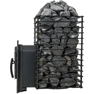 Cozy Heat Quattro Thru-Wall Sauna Stove Wood Burning Sauna Stove, Up to 18kW - Image 3