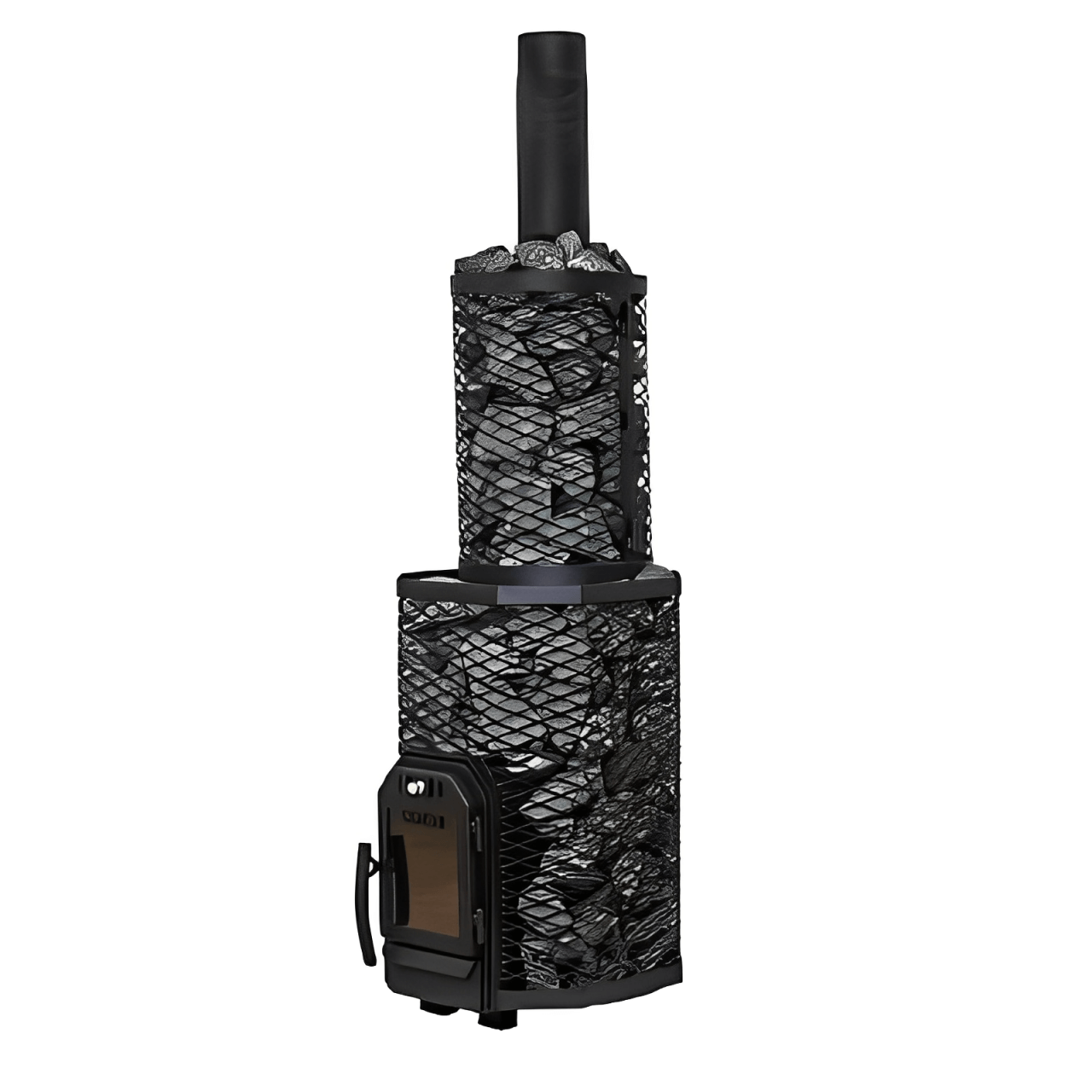Cozy Heat O Thru-Wall Sauna Stove Wood Burning Sauna Stove, Up to 18kW - Image 11