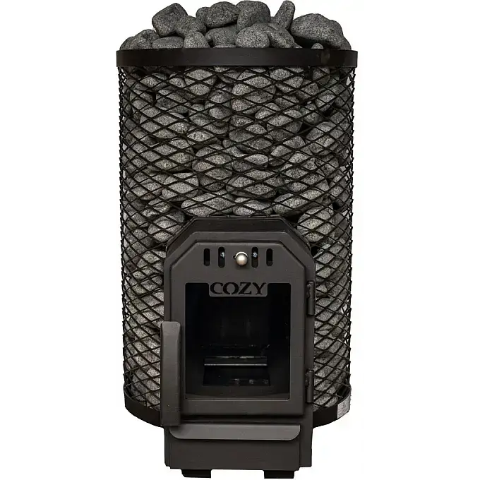 Cozy Heat O Thru-Wall Sauna Stove Wood Burning Sauna Stove, Up to 18kW - Image 6