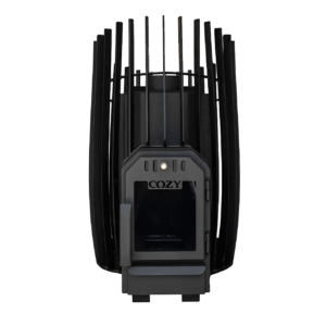 Cozy Heat SW Thru-Wall Sauna Stove Wood Burning Sauna Stove, Up to 18kW