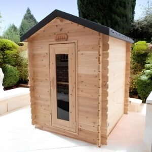 Dundalk Leisurecraft Granby 2-3 Person Outdoor Cabin Sauna