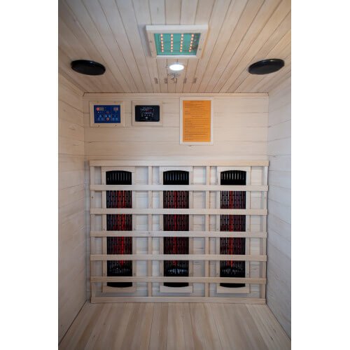 Sunray Burlington 2-Person Outdoor Infrared Sauna - Image 3