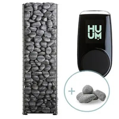 HUUM CLIFF Series 6 kW Sauna Heater Package