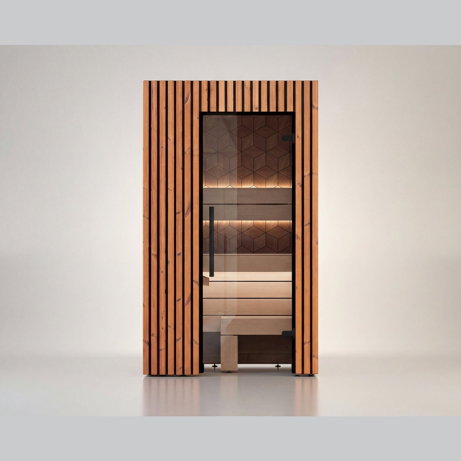 Leil Como 120 1-Person Indoor Sauna Kit - Image 2