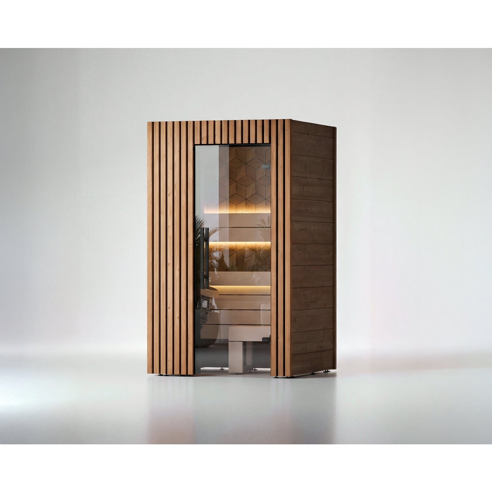 Leil Como 120 1-Person Indoor Sauna Kit