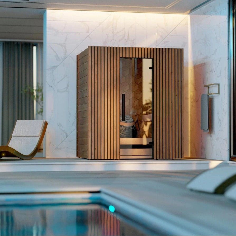 Leil Como 4-180 4-Person Indoor Sauna - Image 7