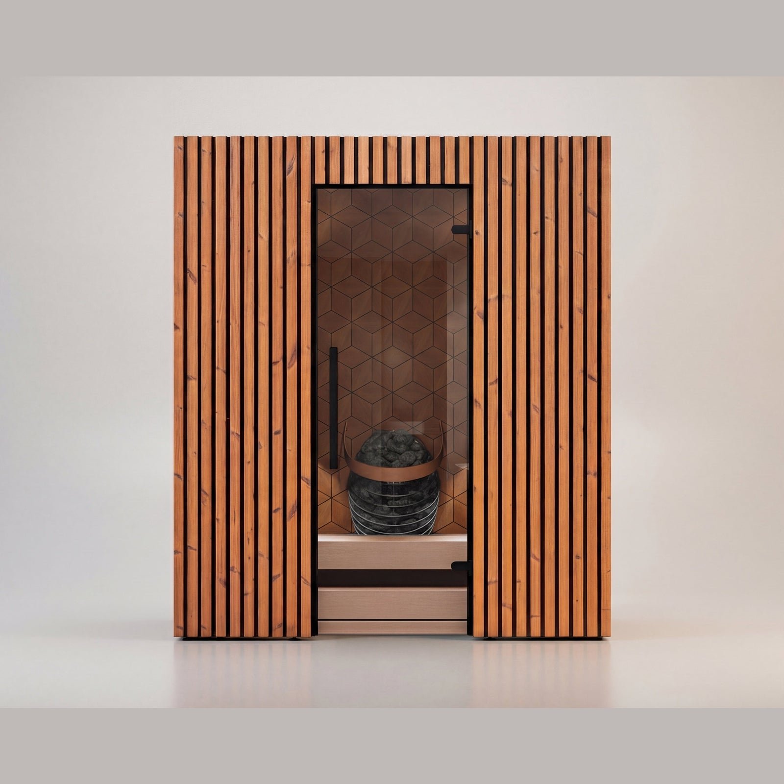 Leil Como 4-180 4-Person Indoor Sauna - Image 2