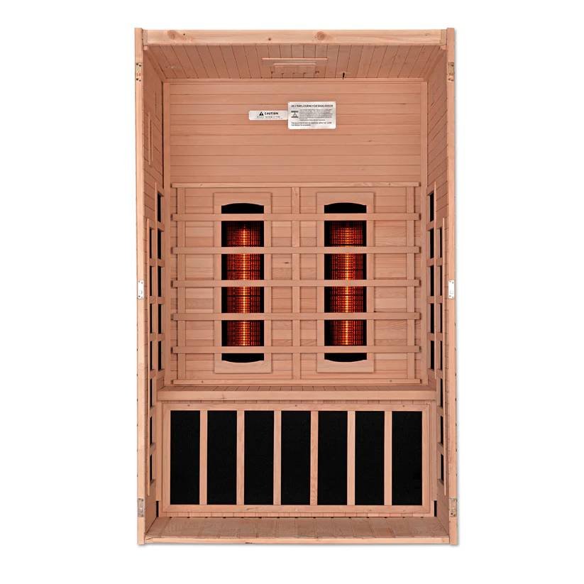 Dynamic Serena 2-Person Full-Spectrum Infrared Sauna - Image 4