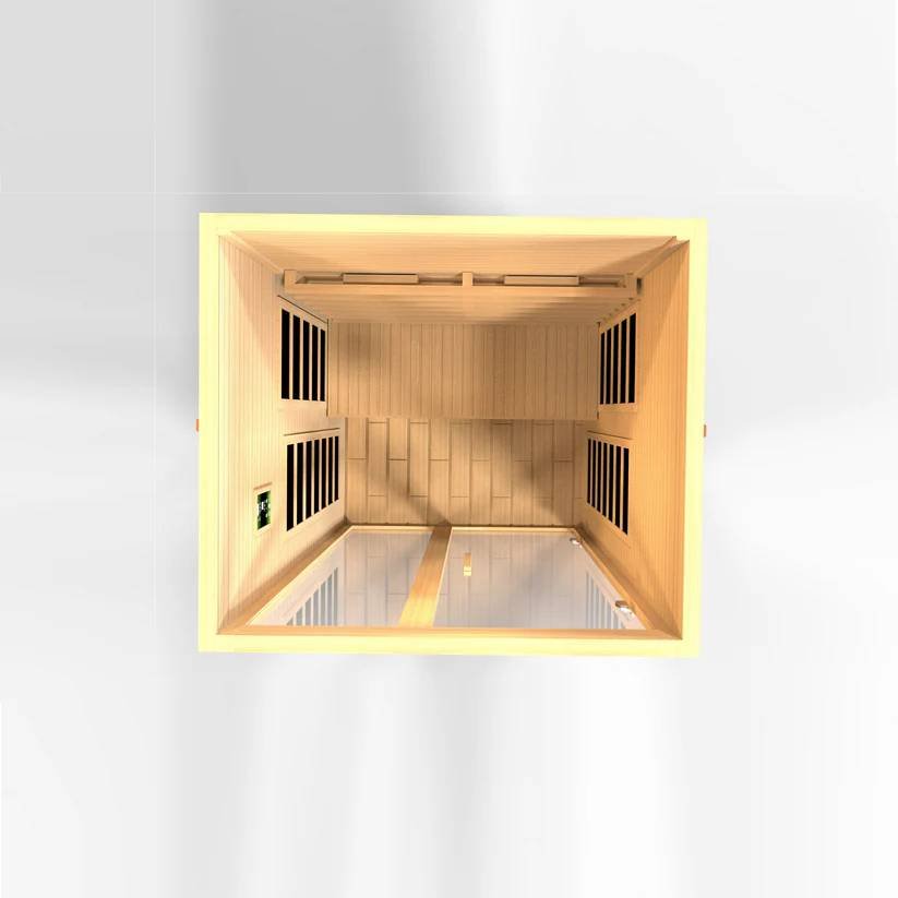 Dynamic Serena 2-Person Full-Spectrum Infrared Sauna - Image 5