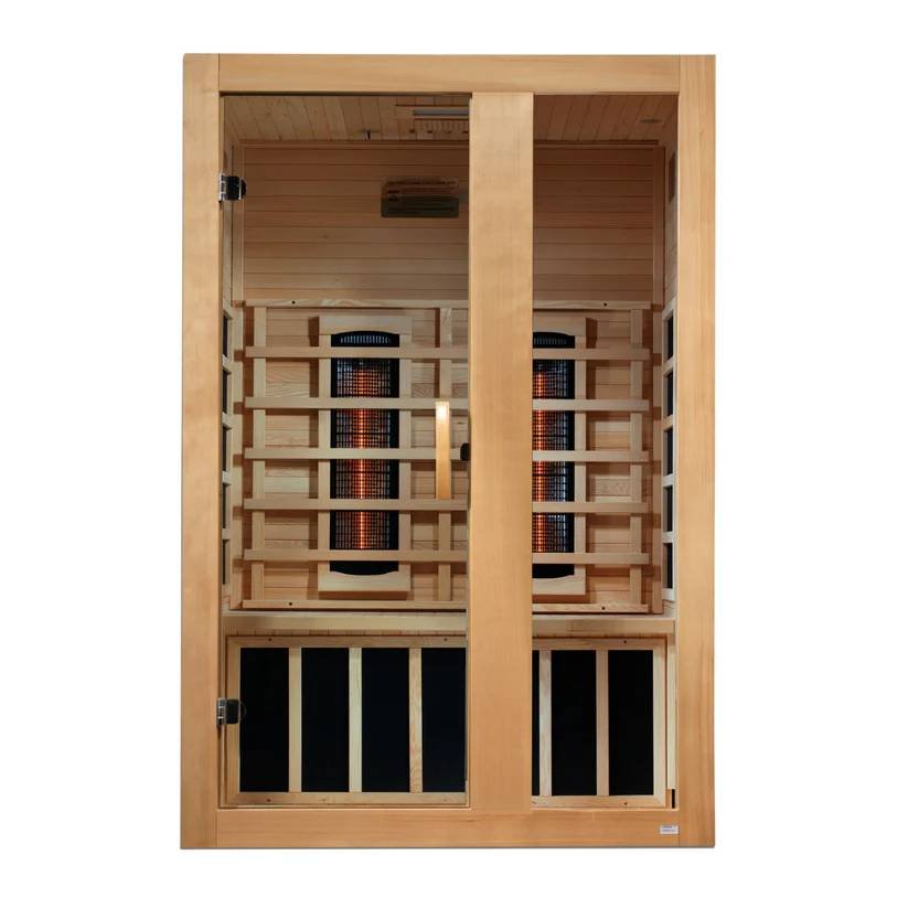 Dynamic Serena 2-Person Full-Spectrum Infrared Sauna - Image 2