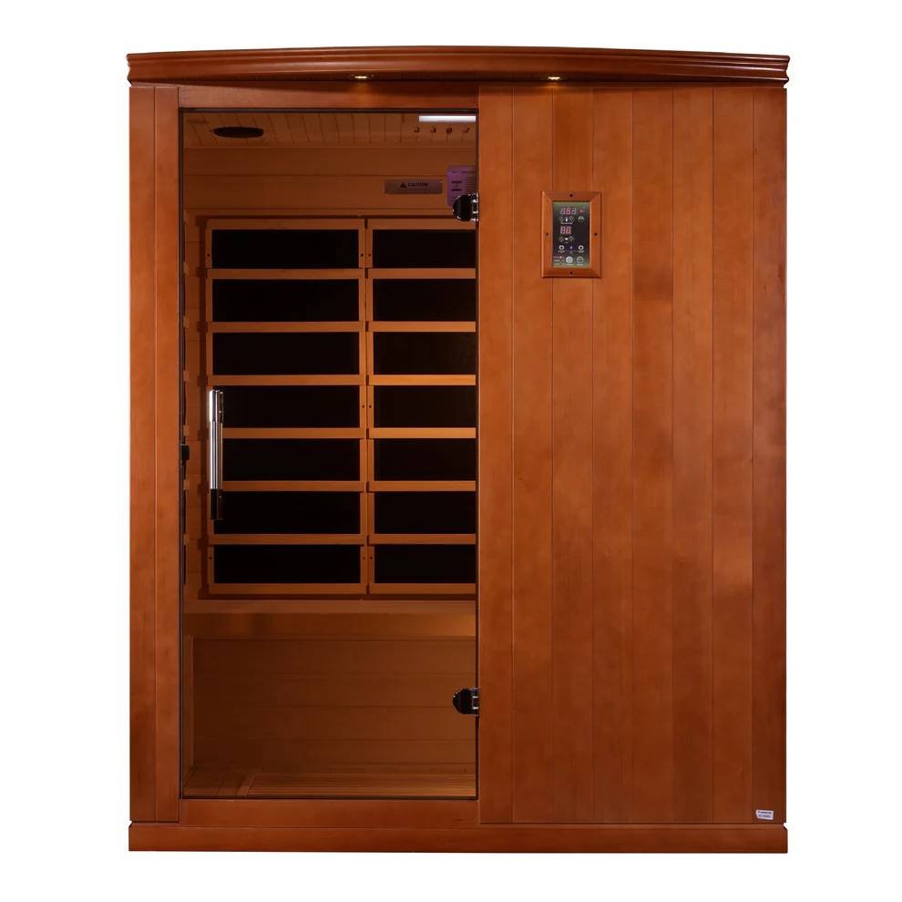 Dynamic Madrid Elite 3-Person Ultra-Low EMF Far Infrared Sauna - Image 2