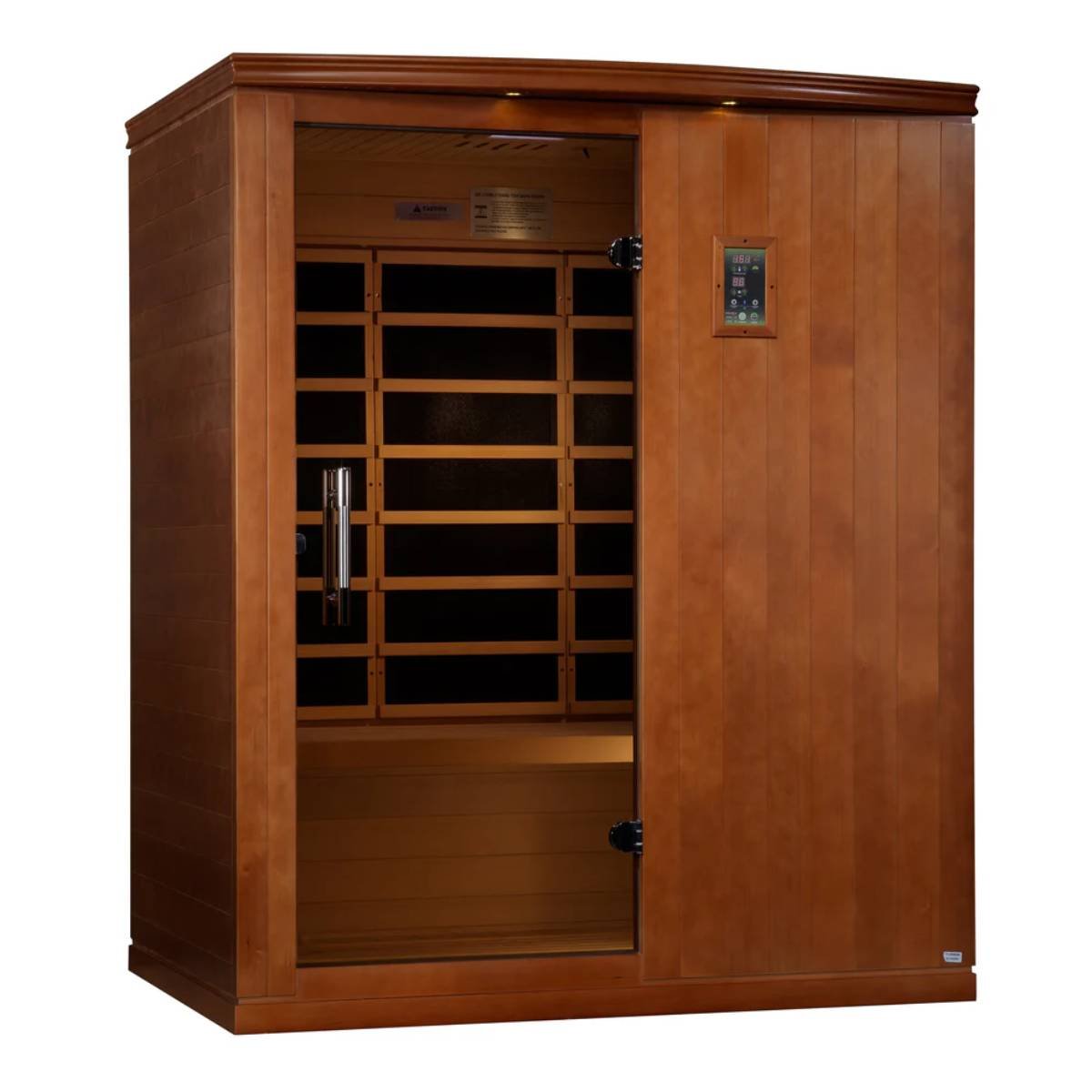 Dynamic Madrid Elite 3-Person Ultra-Low EMF Far Infrared Sauna