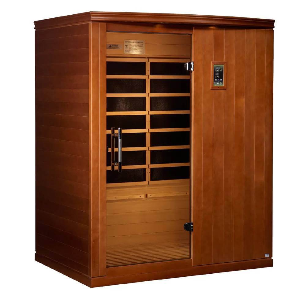 Dynamic Madrid Elite 3-Person Ultra-Low EMF Far Infrared Sauna - Image 3