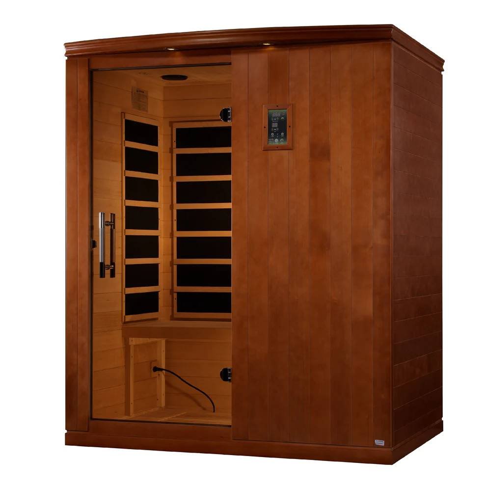 Dynamic Madrid Elite 3-Person Ultra-Low EMF Far Infrared Sauna - Image 4