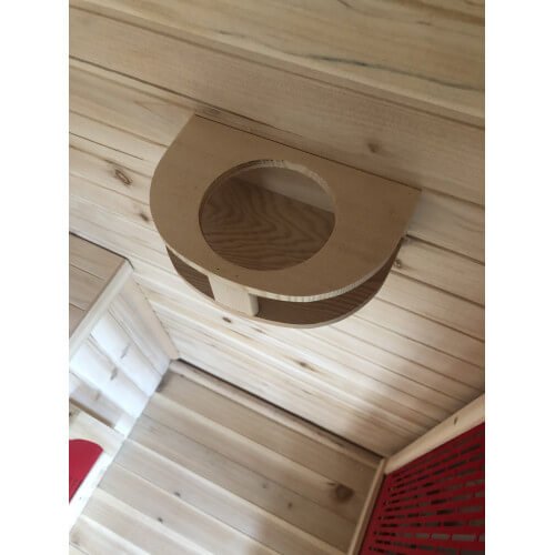 Sunray Burlington 2-Person Outdoor Infrared Sauna - Image 10