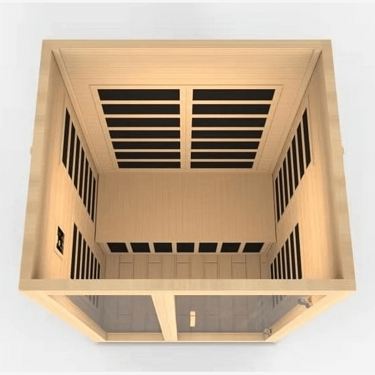 Dynamic Saunas Santiago 2-Person Low EMF Far Infrared Sauna - Image 5