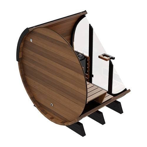 Finnmark Combination Outdoor Barrel Sauna—FD-6, Cedar - Image 10
