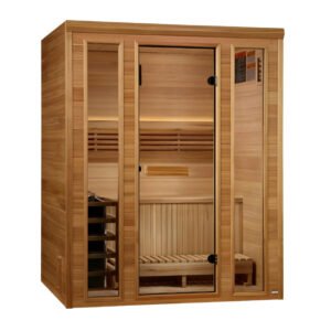 Golden Designs Andermatt 3-Person Indoor Traditional Sauna