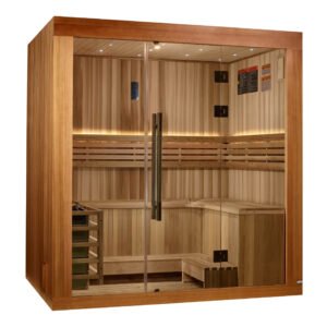 Golden Designs Copenhagen 3-Person Indoor Traditional Sauna
