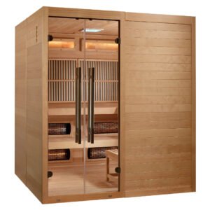Golden Designs Toledo 6-Person Indoor Hybrid Sauna