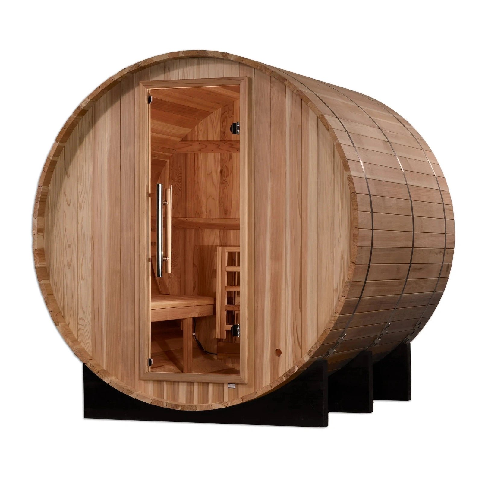 Golden Designs Arosa 4-Person Barrel Sauna