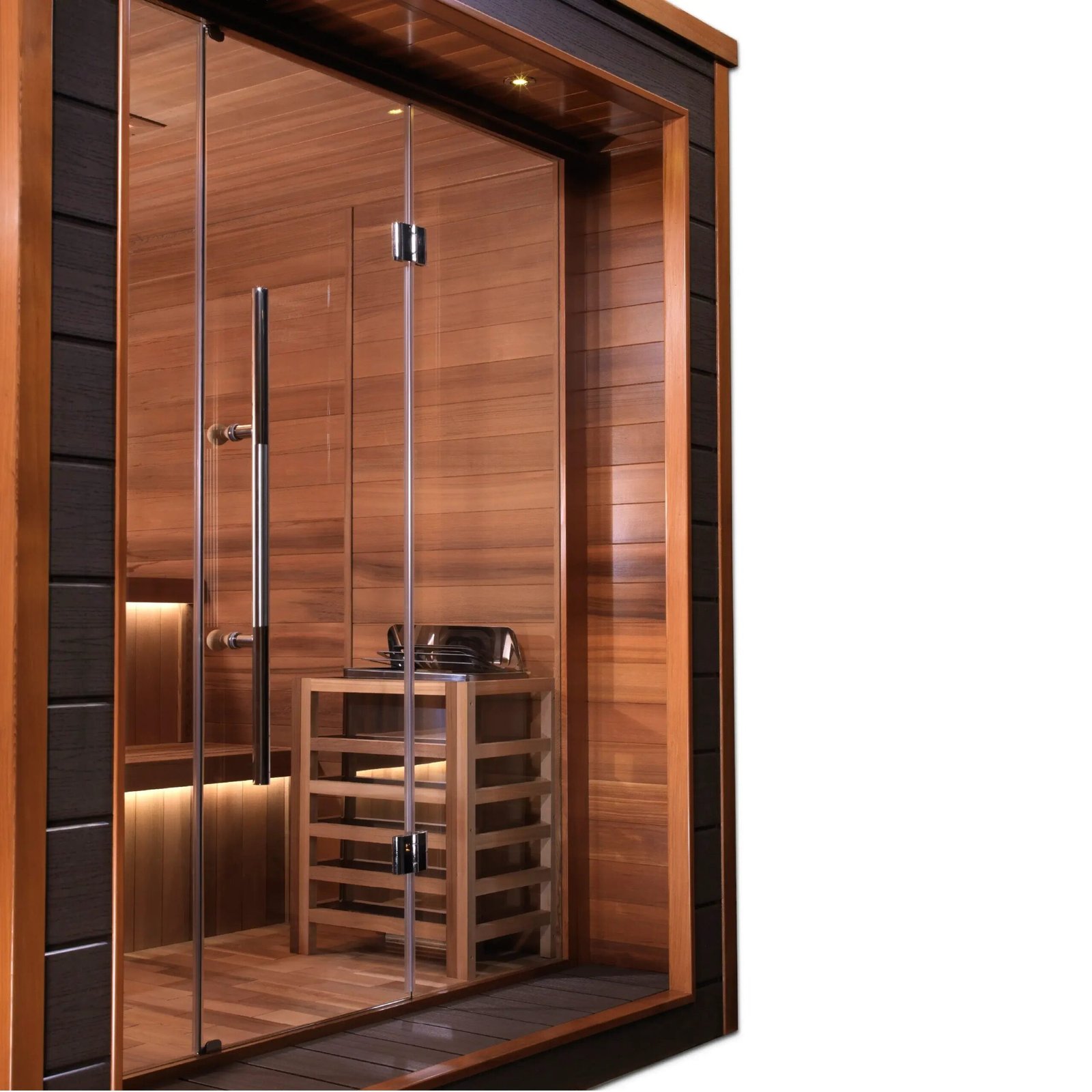 Golden Designs Bergen 6-Person Outdoor Traditional Sauna - Image 4
