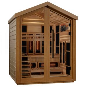 Golden Designs Loviisa 3-Person Hybrid Outdoor Sauna