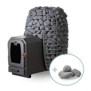 HUUM HIVE Wood Series 17kW LS Wood-Burning Sauna Stove Package