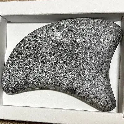 Hukka Guasha Sauna Massage Stone, Curved - Image 2
