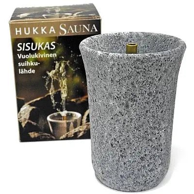 Hukka Sisukas Sauna Fountain and Essence Diffuser, Single Pillar, Small - Image 6