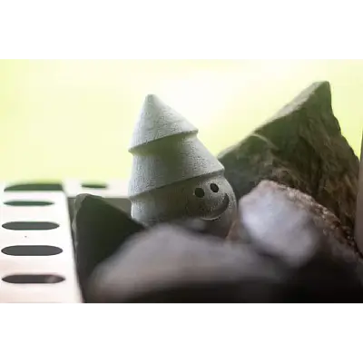 Hukka Jolle Sauna Elf with Stacked Cone Hat - Image 6