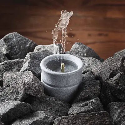 Hukka Solina Sauna Fountain and Essence Diffuser, Single Pillar - Image 2
