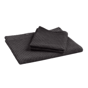Ovo Sauna Towel Set by HUUM, Black