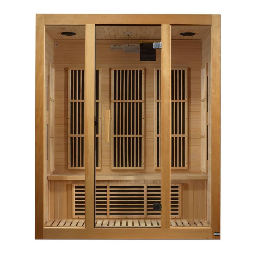 Maxxus Bellevue 3-Person Near-Zero EMF Far Infrared Sauna - Image 2