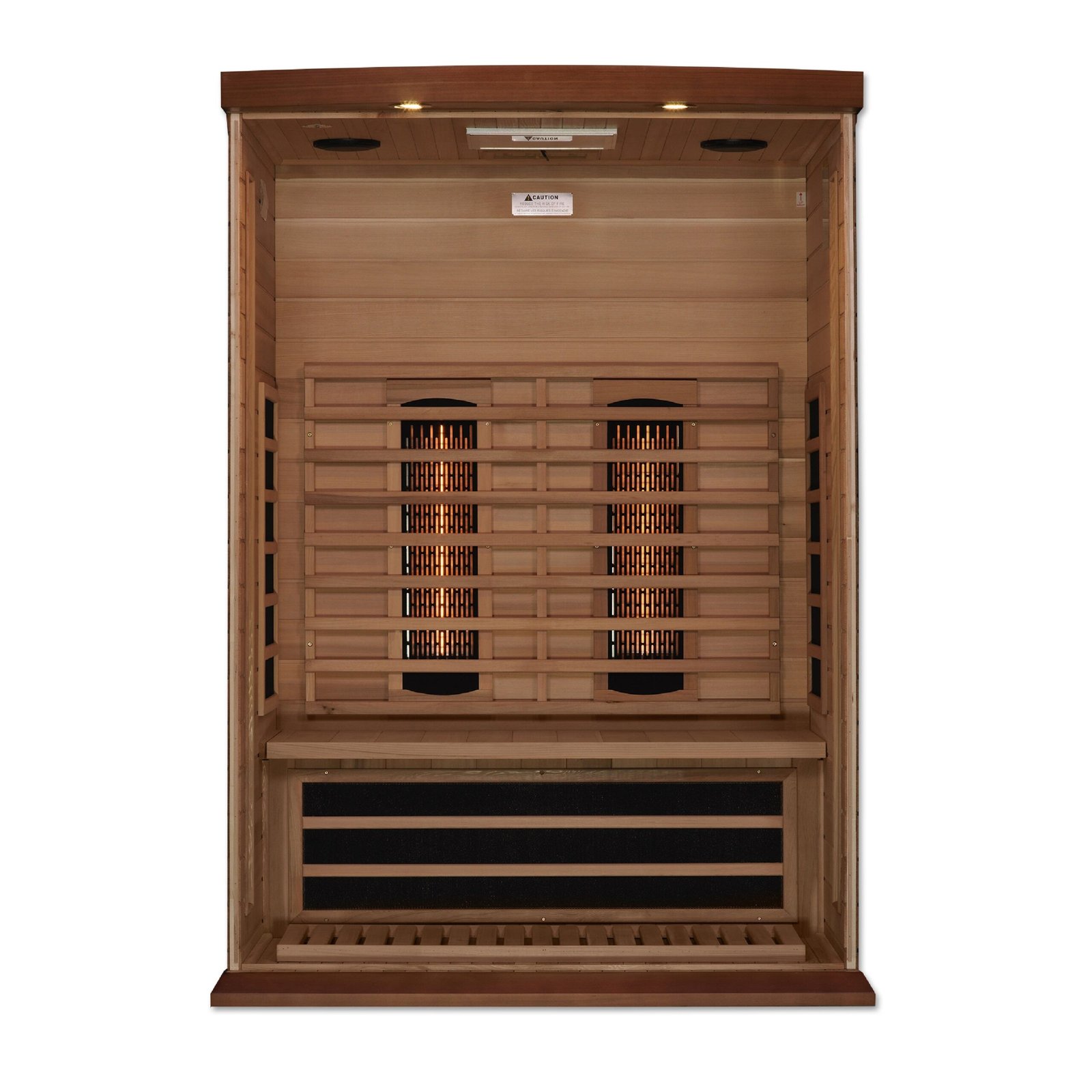 Maxxus 2-Person Full-Spectrum Near-Zero EMF FAR Infrared Sauna - Image 4