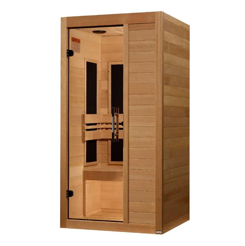 Maxxus S-Line Yoga 1-Person Low EMF FAR Infrared Sauna - Image 3