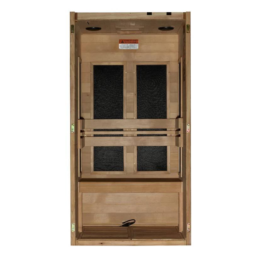 Maxxus S-Line Yoga 1-Person Low EMF FAR Infrared Sauna - Image 4