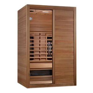 Maxxus S-Line Yoga 2-Person Full-Spectrum Near-Zero EMF Far Infrared Sauna