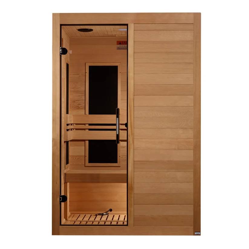 Dynamic Lucca Elite 2-Person Ultra-Low EMF Far Infrared Sauna - Image 2