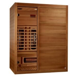 Maxxus S-Line Yoga 3-Person Full Spectrum Near-Zero EMF Far Infrared Sauna