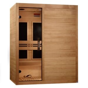 Maxxus S-Line Yoga 3-Person Low EMF Far Infrared Sauna
