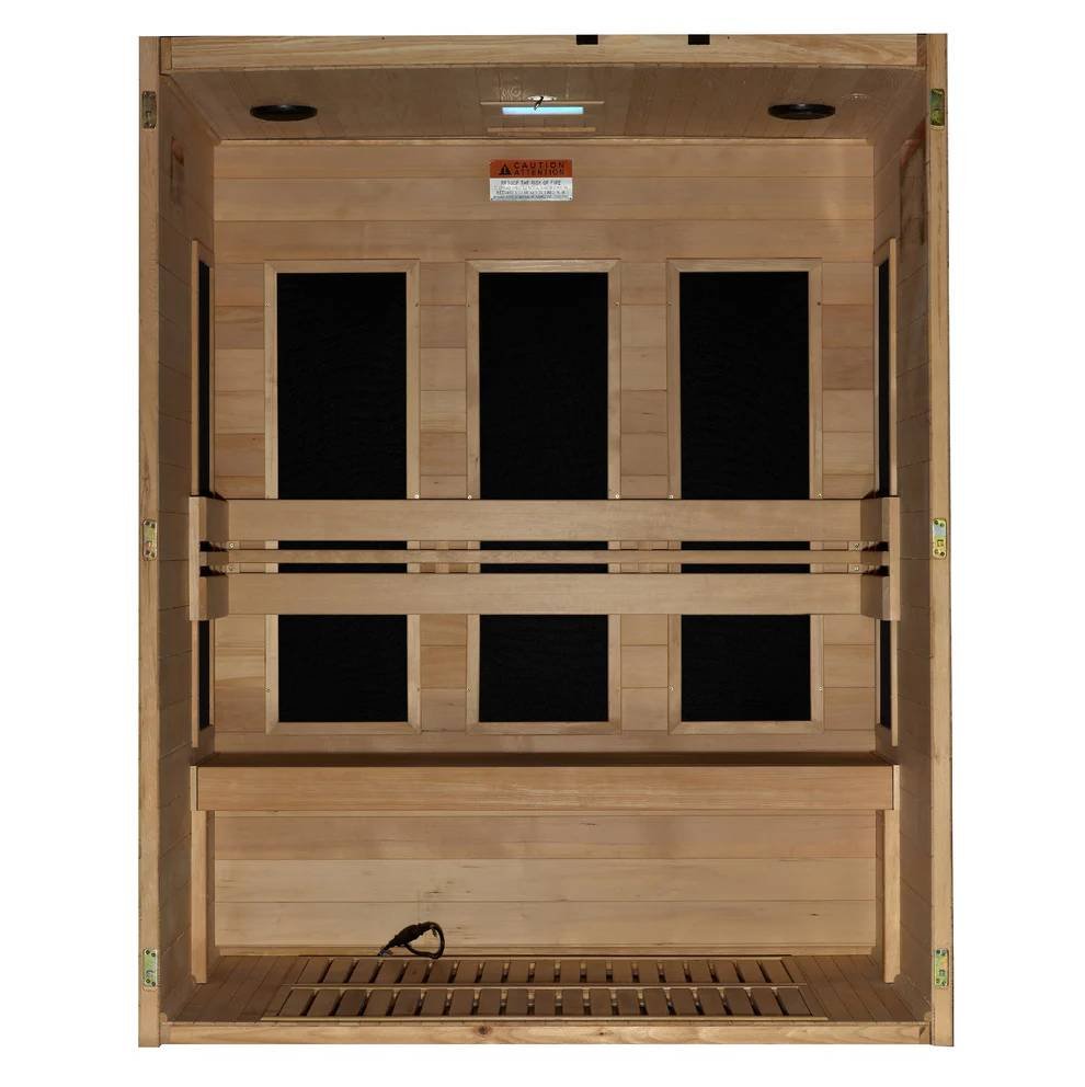 Dynamic Toscana Elite 3-Person Ultra-Low EMF Far Infared Sauna - Image 5